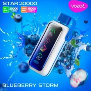 Vozol Star 20000 BLUEBERRY STORM