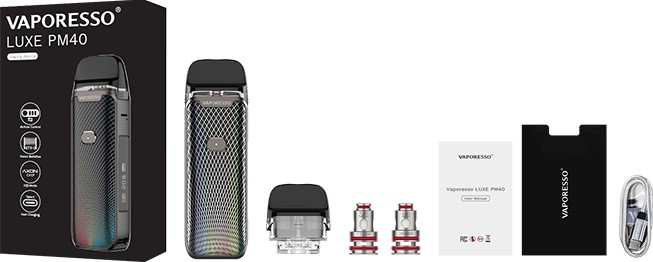 Vaporesso Lüxe PM40 Paket İçeriği